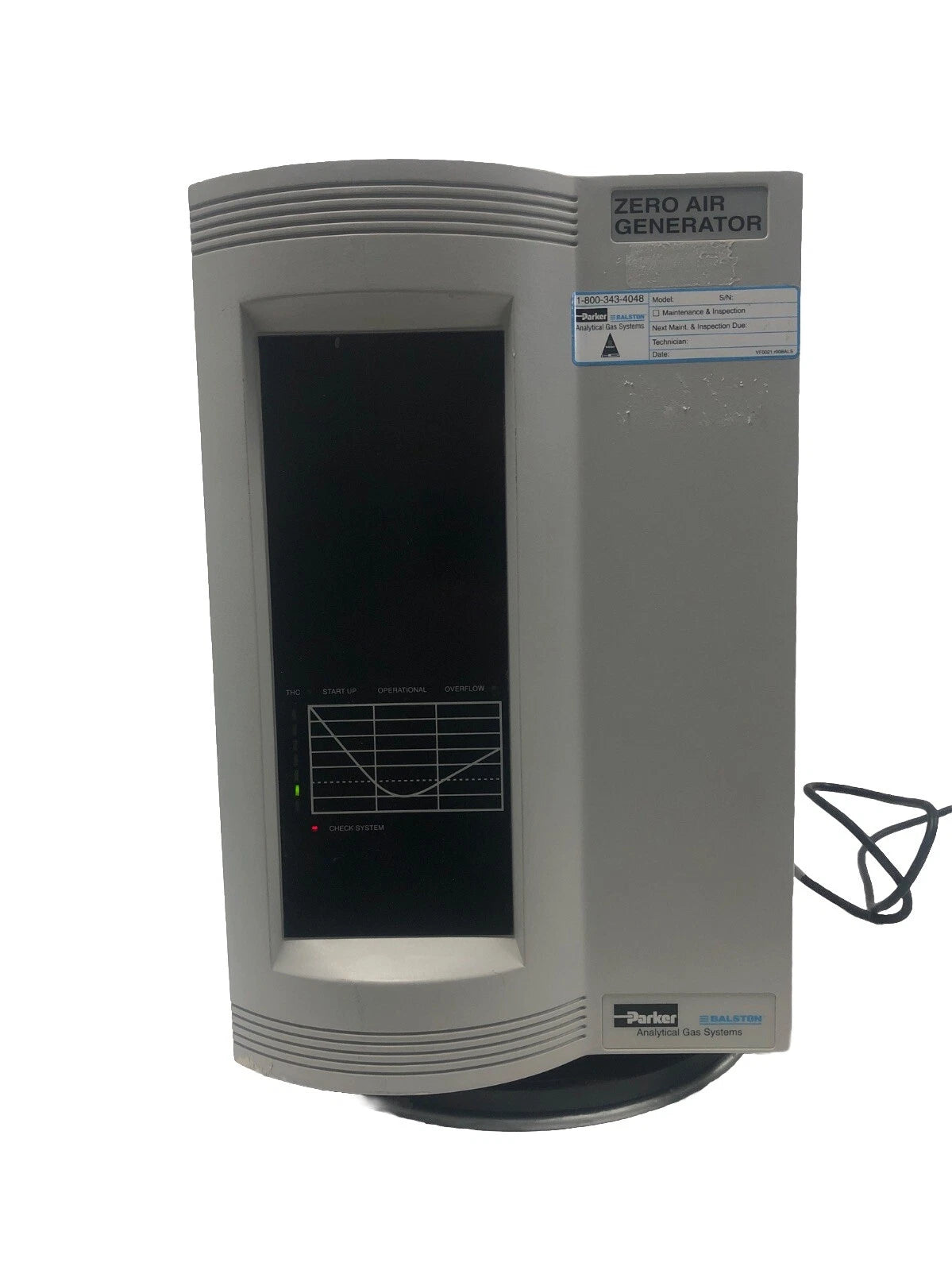 Parker Balston Zero Air Generator Model 76-803