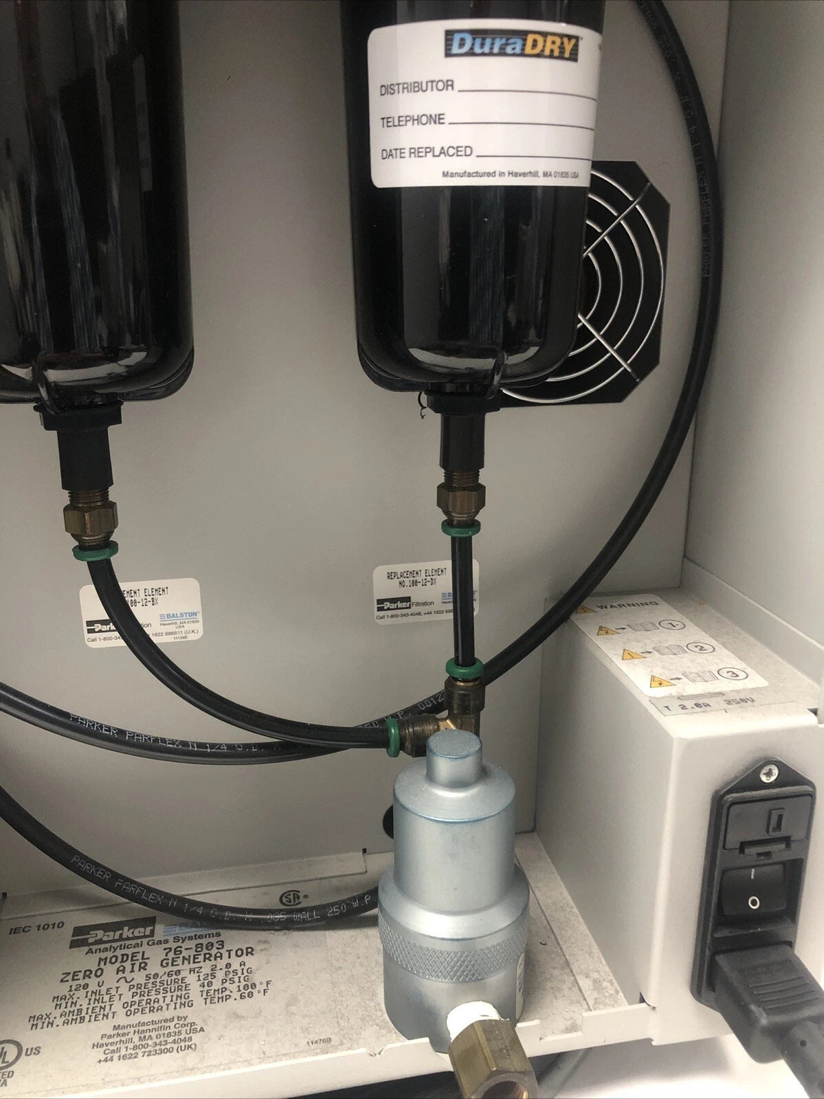 Parker Balston Zero Air Generator Model 76-803