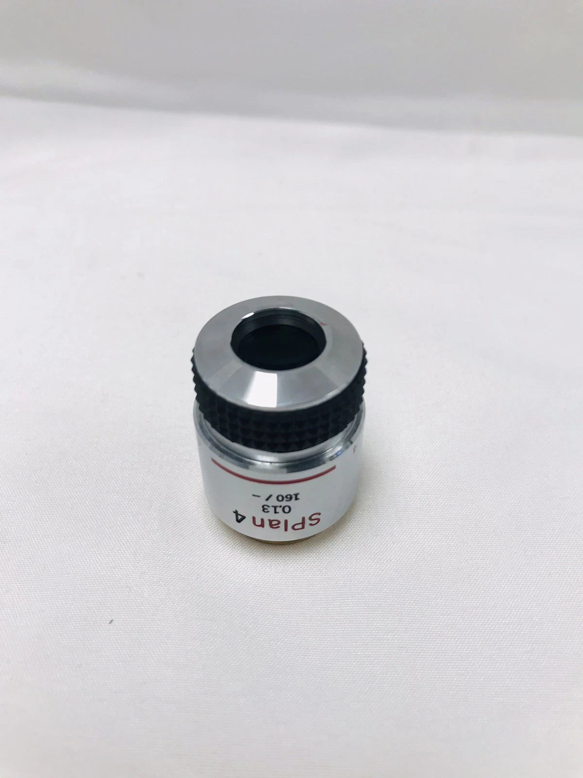 Olympus SPlan 4 Microscope Objective 4x 0.13 NA 160 / - Tested Working