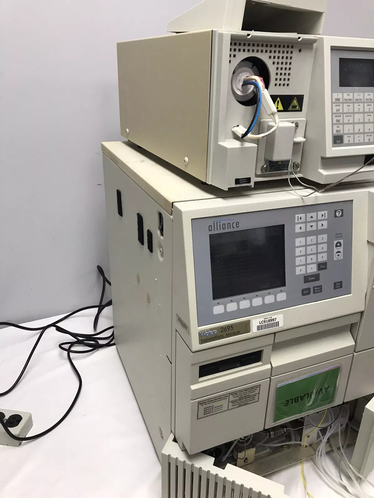 Waters Alliance 2695 HPLC Separations Module & 2497 DAD Detector & Column Heater