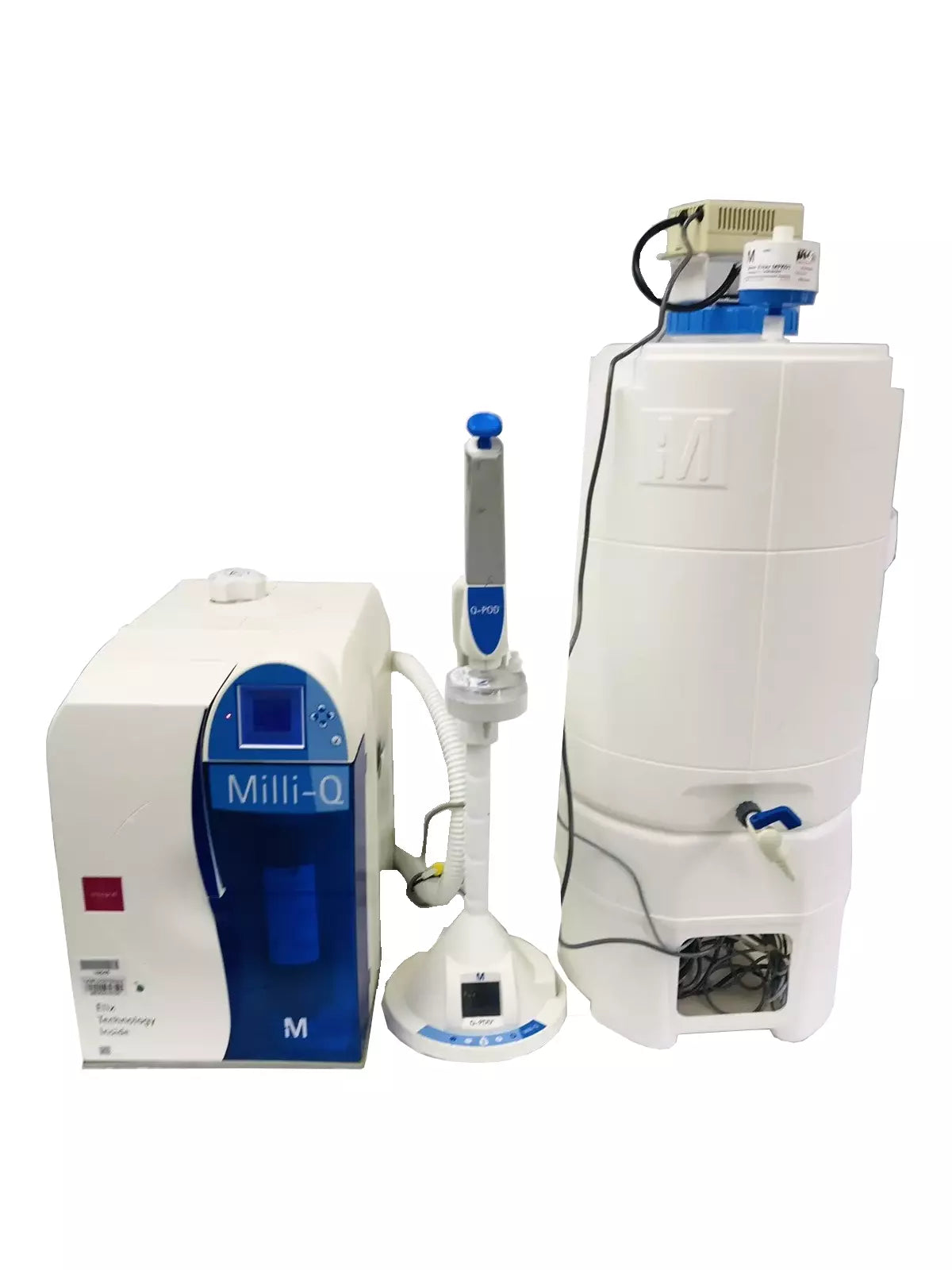 Millipore Milli-Q Integral 10 A10 Water Purification System W. Tank & Q-Pod