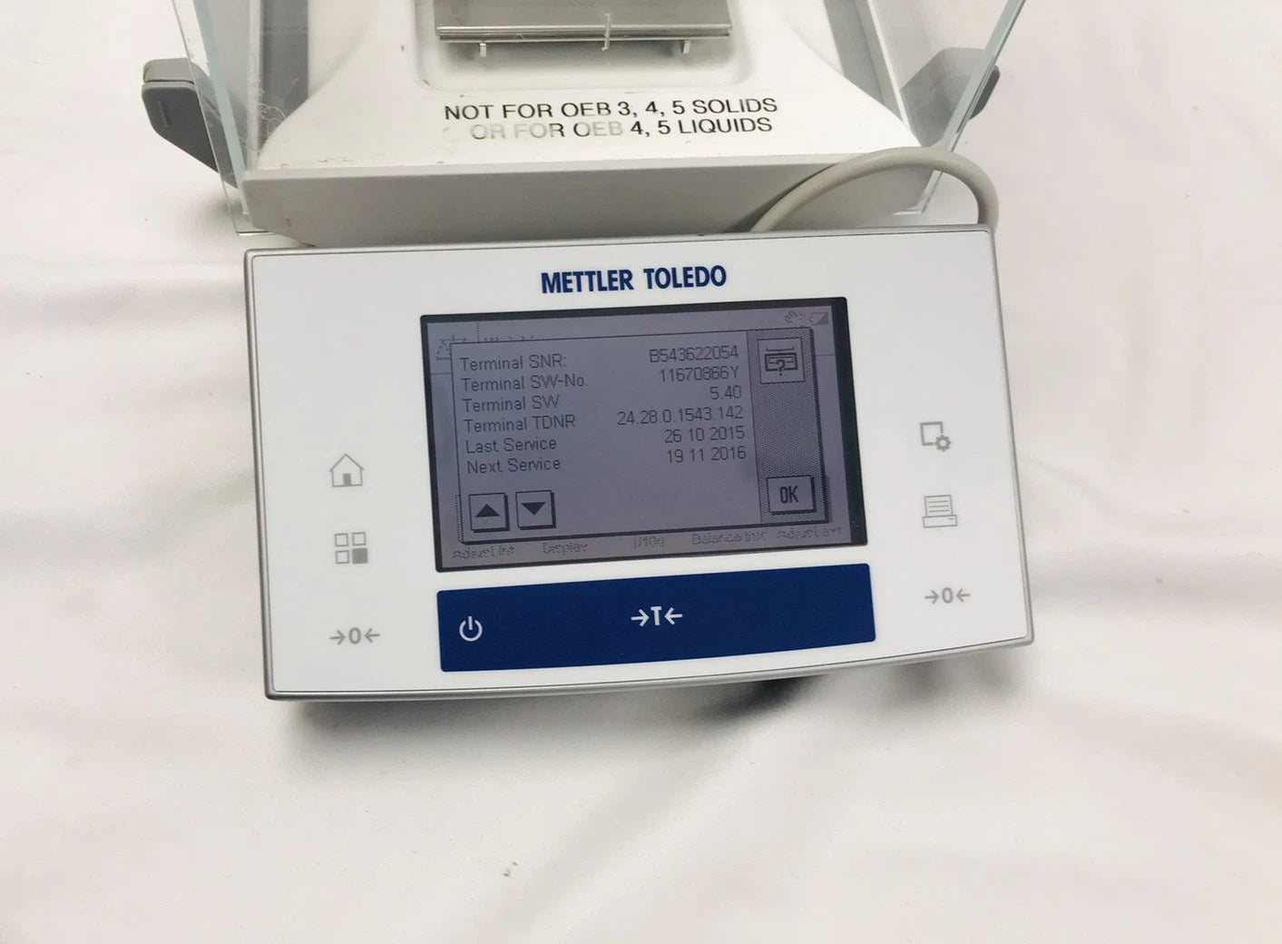 Mettler Toledo XS204 Analytical Digital Lab Balance Scale 220g X 0.1mg Working
