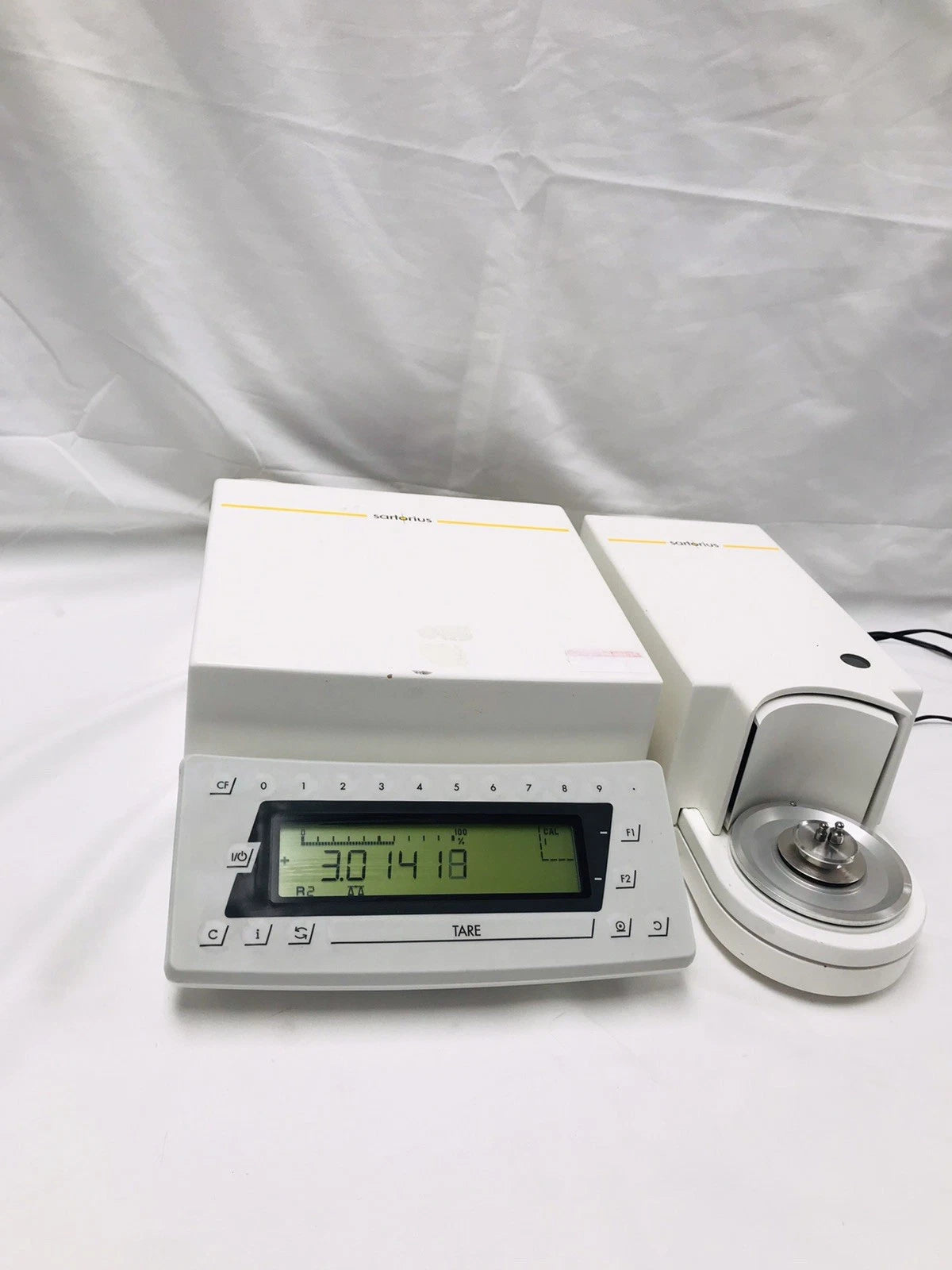 Sartorius MC5 5.1g x .001mg Micro Balance - No Draft Shield Tested MC 5 MC-5