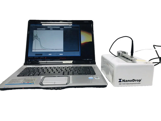Thermo ND-1000 NanoDrop UV/VIS Spectrophotometer with Computer Tested Working units 2