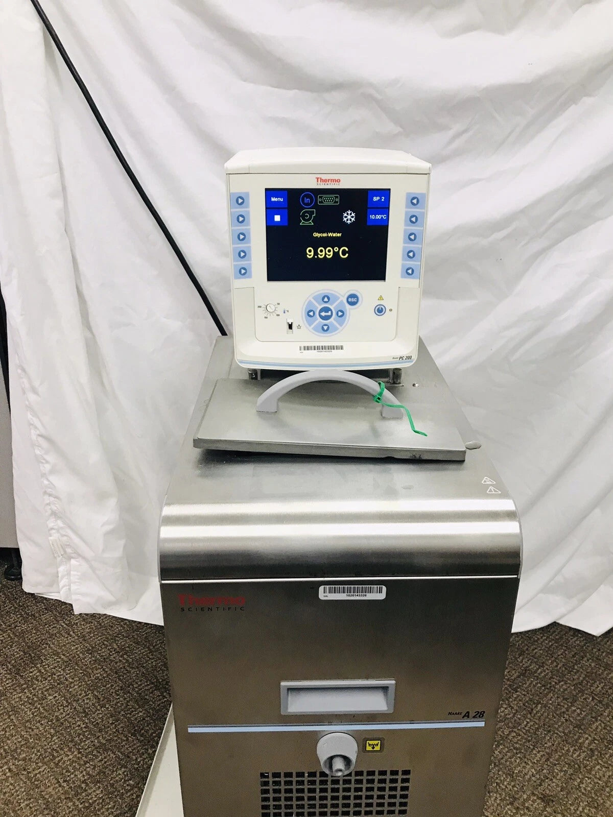 Thermo HAAKE A 28 Recirculating Chiller w/ HAAKE PC 200 Immersion Circulators
