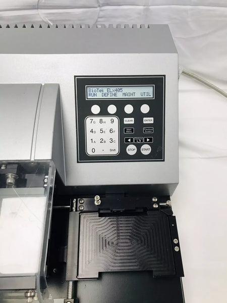 Biotek ELx405 Automated MicroPlate Well Block Washer Tabletop 96 384 Well Washer