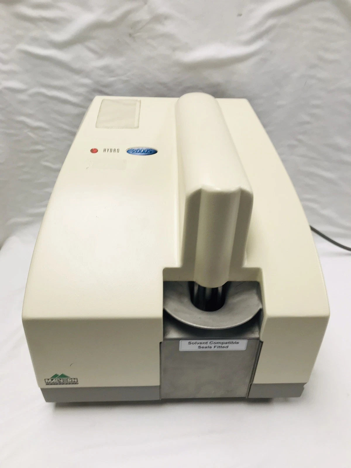 Malvern Instrument Model HYDRO 2000S Particle Size Analyzerm AWA2001