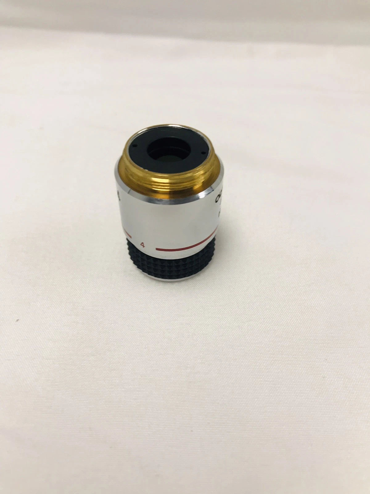 Olympus SPlan 4 Microscope Objective 4x 0.13 NA 160 / - Tested Working