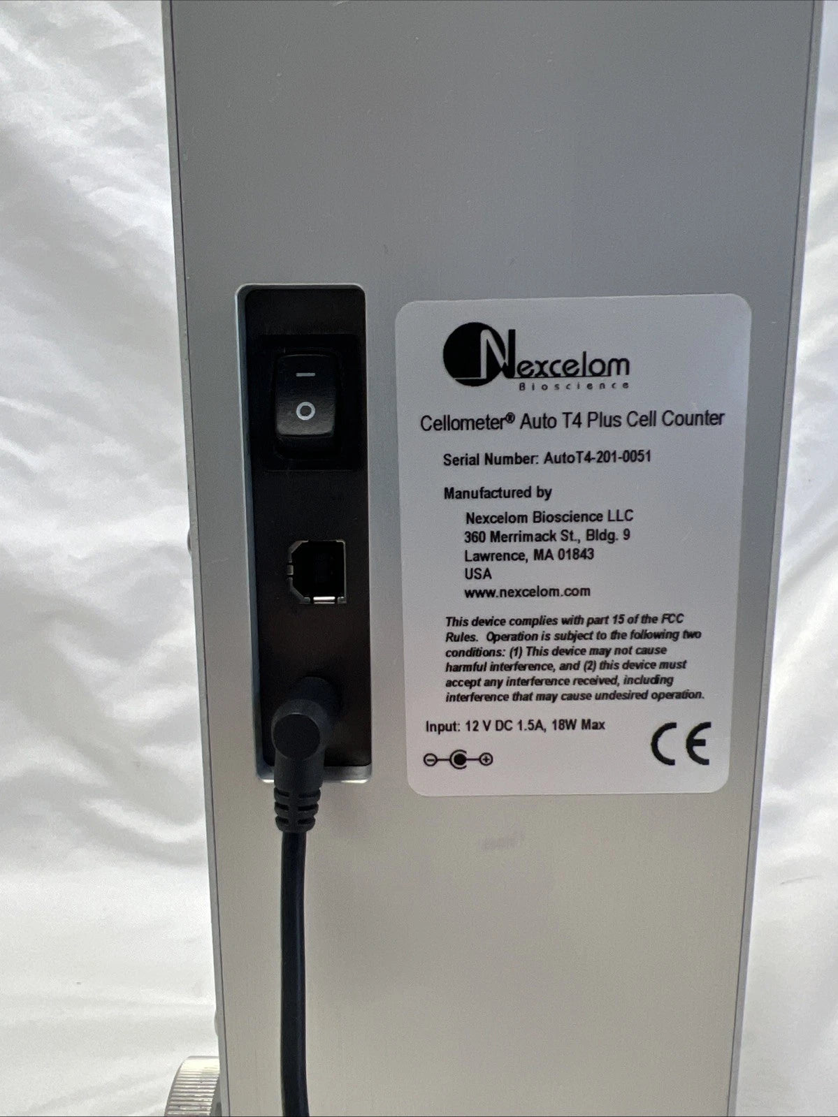 Nexcelom Cellometer Auto T4 Plus Cell Counter