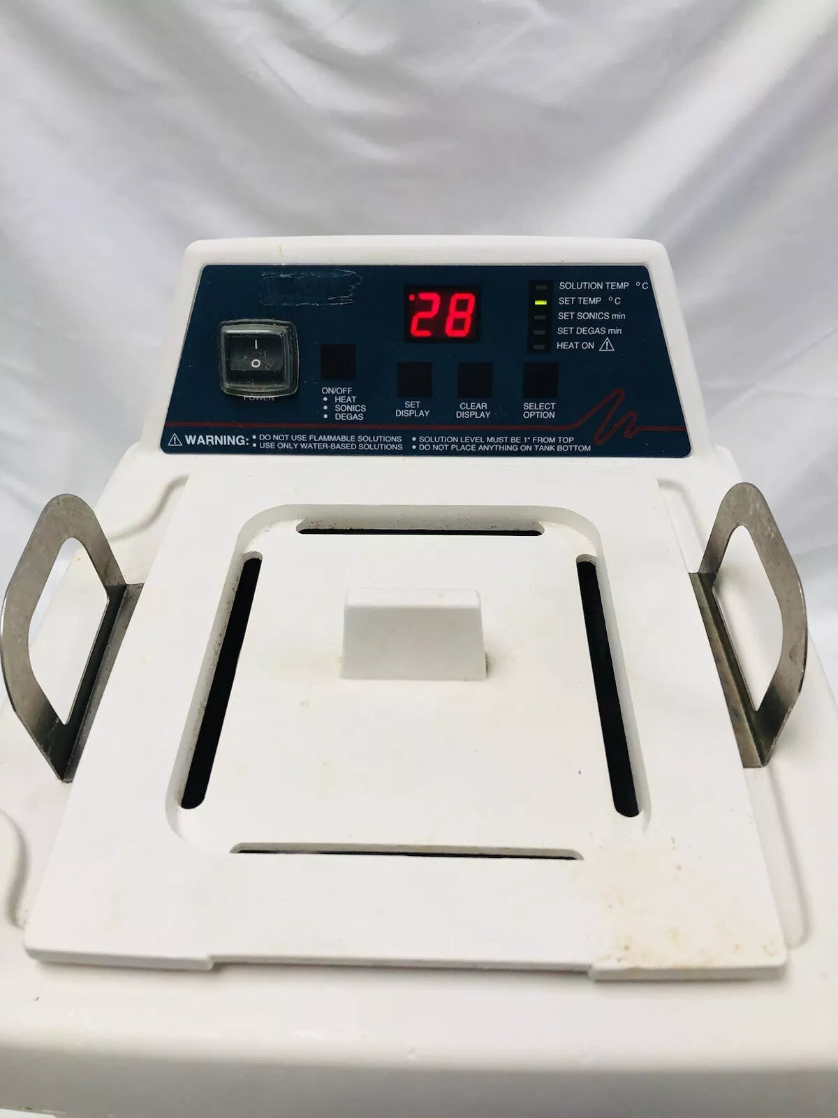 Branson 1210R-DTH Heated Ultrasonic Cleaner Bransonic 1210 Tested Working Video