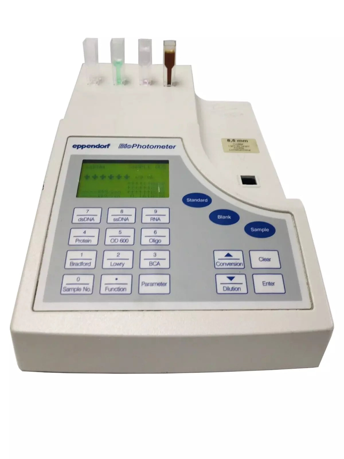 Eppendorf 6131 BioPhotometer Spectrophotom UV/Vis DNA RNA Oligo Protei ...
