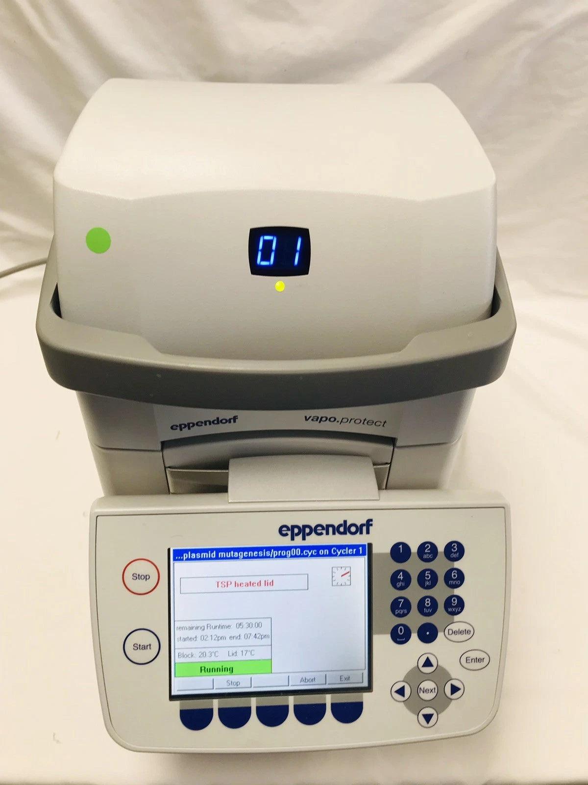 Eppendorf Mastercycler PRO S PCR Thermal Cycler 6325 W/ Controller TESTED