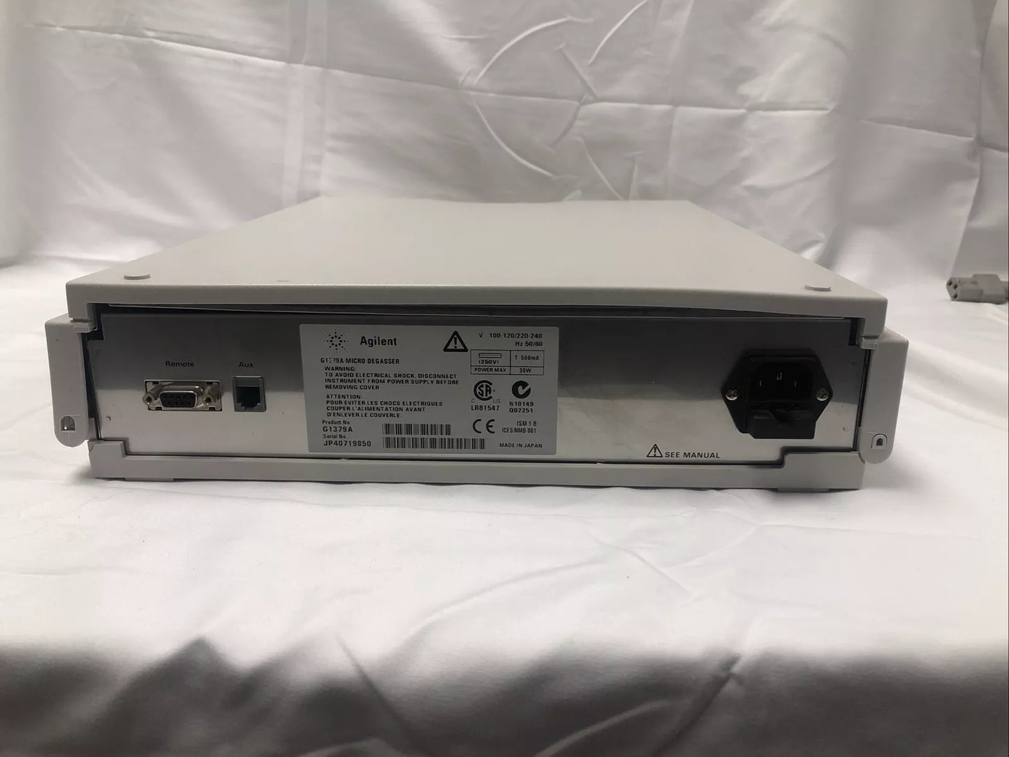 Agilent HP 1100 Series Micro Degasser G1379A power up