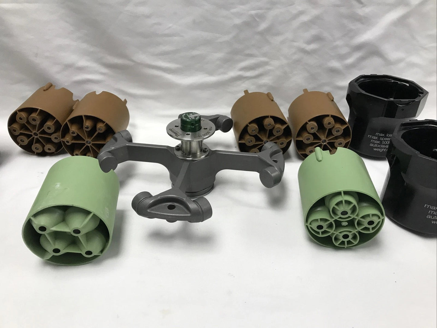 Thermo Scientific TX-400 75003181 Swing Bucket Rotor w/ 75003655 Buckets Adapter