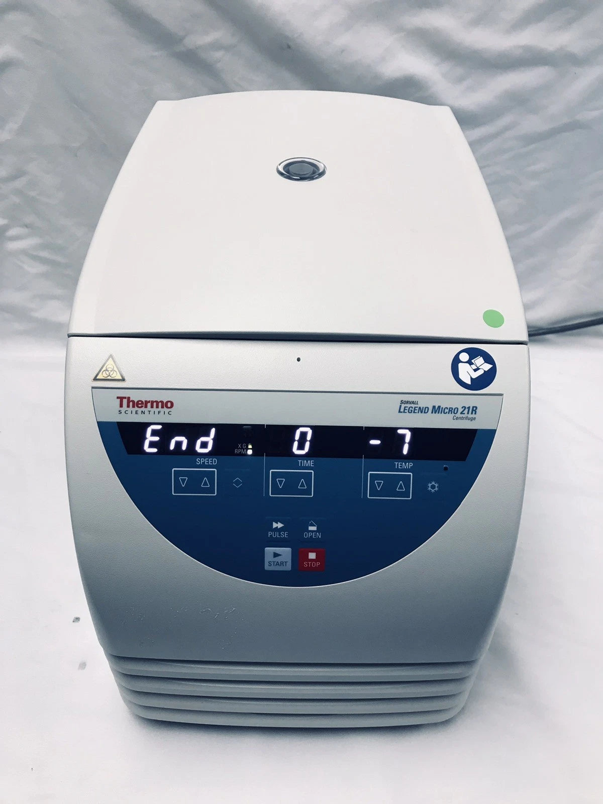 Thermo Sorvall Legend Micro 21R Refrigerated Centrifuge with 75003424 Rotor