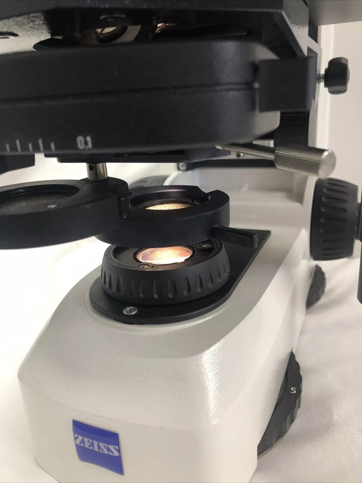 Zeiss Microscope Axio Scope A1 with 2 Objectives Tested Working Video