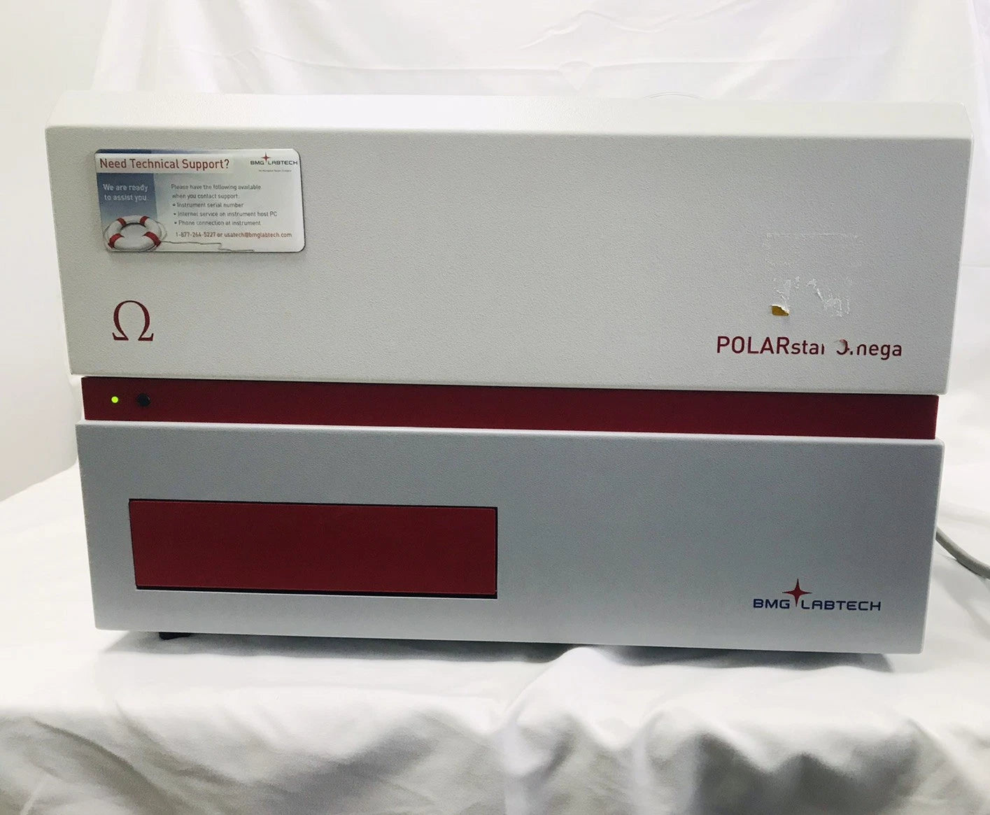 BMG LABTECH POLARstar Omega Microplate Reader Lab Analyzer with Extras Powers Up