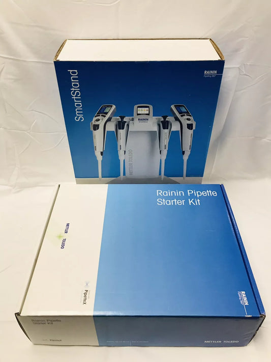 New Mettler Toledo Rainin Pipette Starter Kit XLS SL2 20 200 1000μL + SmartStand