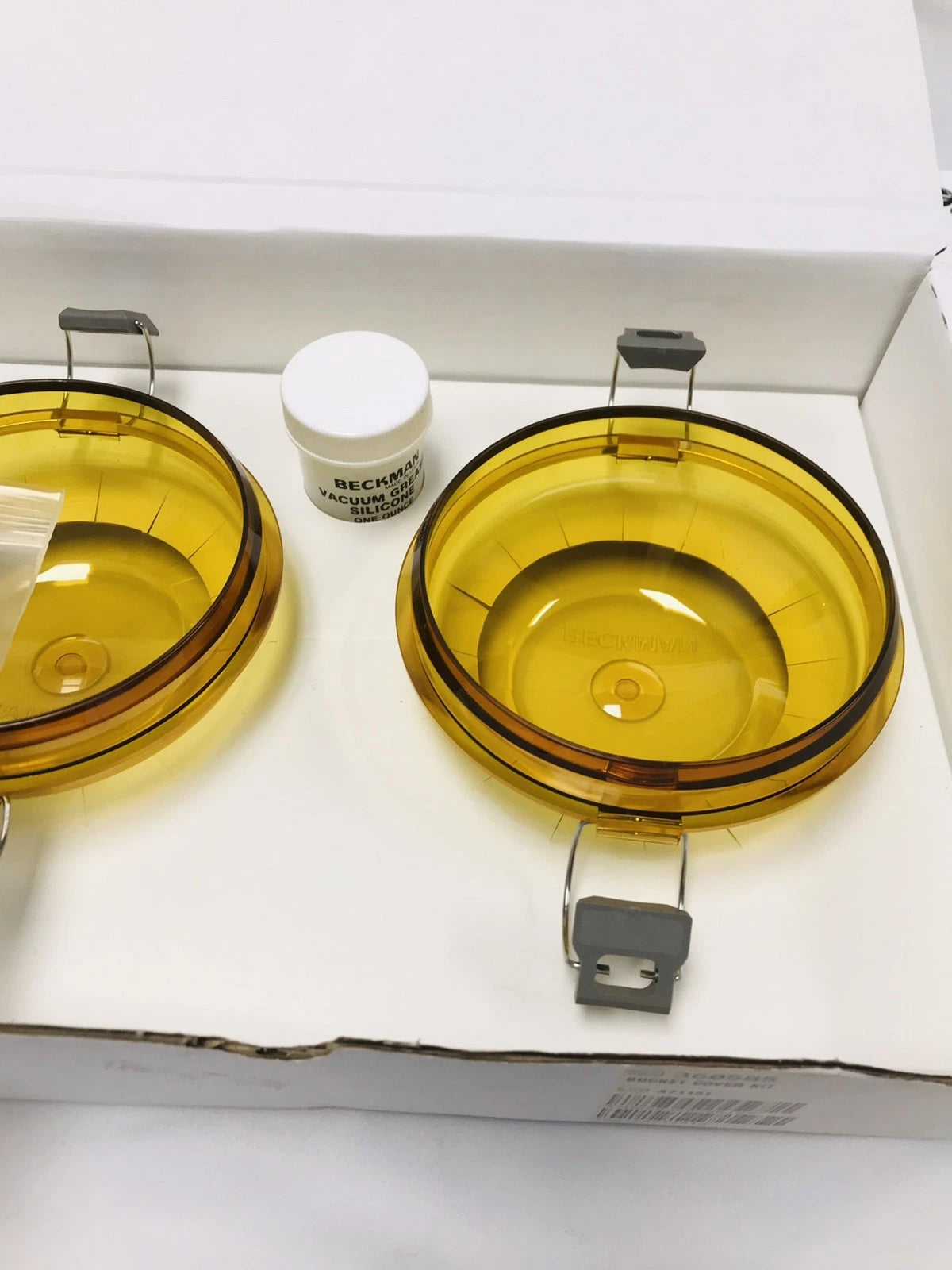 New Beckman Coulter REF 360585 Bucket Cover Set For GH 3.8 Rotor