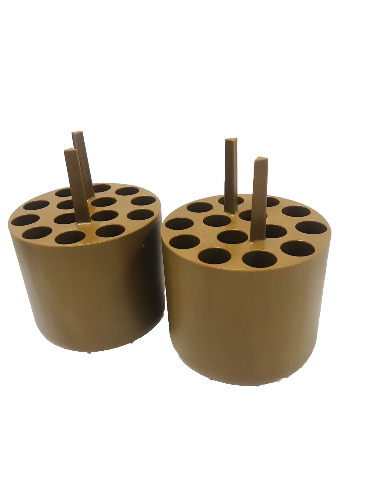 Pair of Thermo Scientific 75003639 Centrifuge Rotor 14 x 15mL Tube Adapter