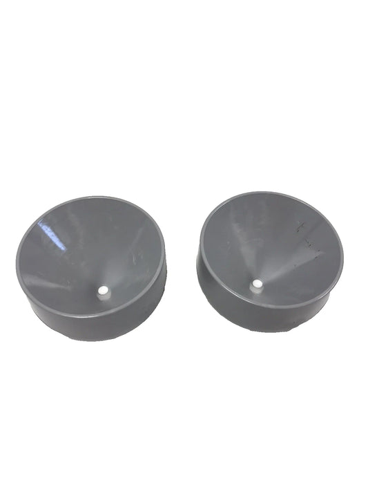 Pair of Thermo Scientific Grey Conical Bottle Adapters for TX-750 Swing Buckets