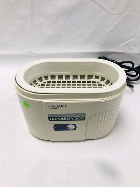 Branson 200 Ultrasonic Cleaner Jewelry Laboratory Parts Cleaner B200 Tested