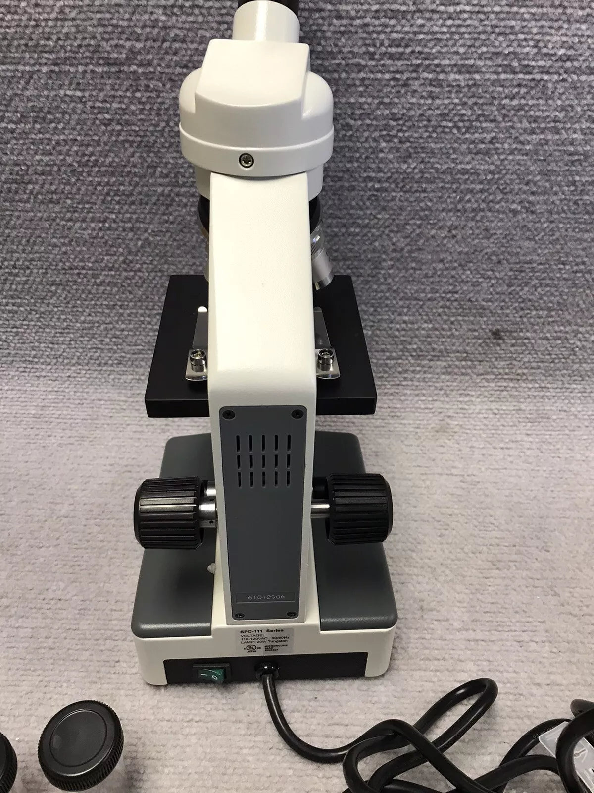 new Boreal Compound Light Microscope SFC 111 Series 3 Objectives 4x 10x 100x Student