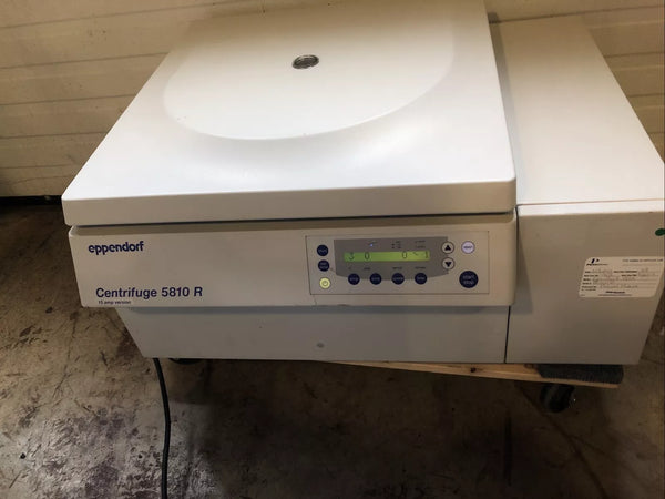 Eppendorf 5810R Centrifuge 5810 R Refrigerated with Rotor & Buckets Video 120v