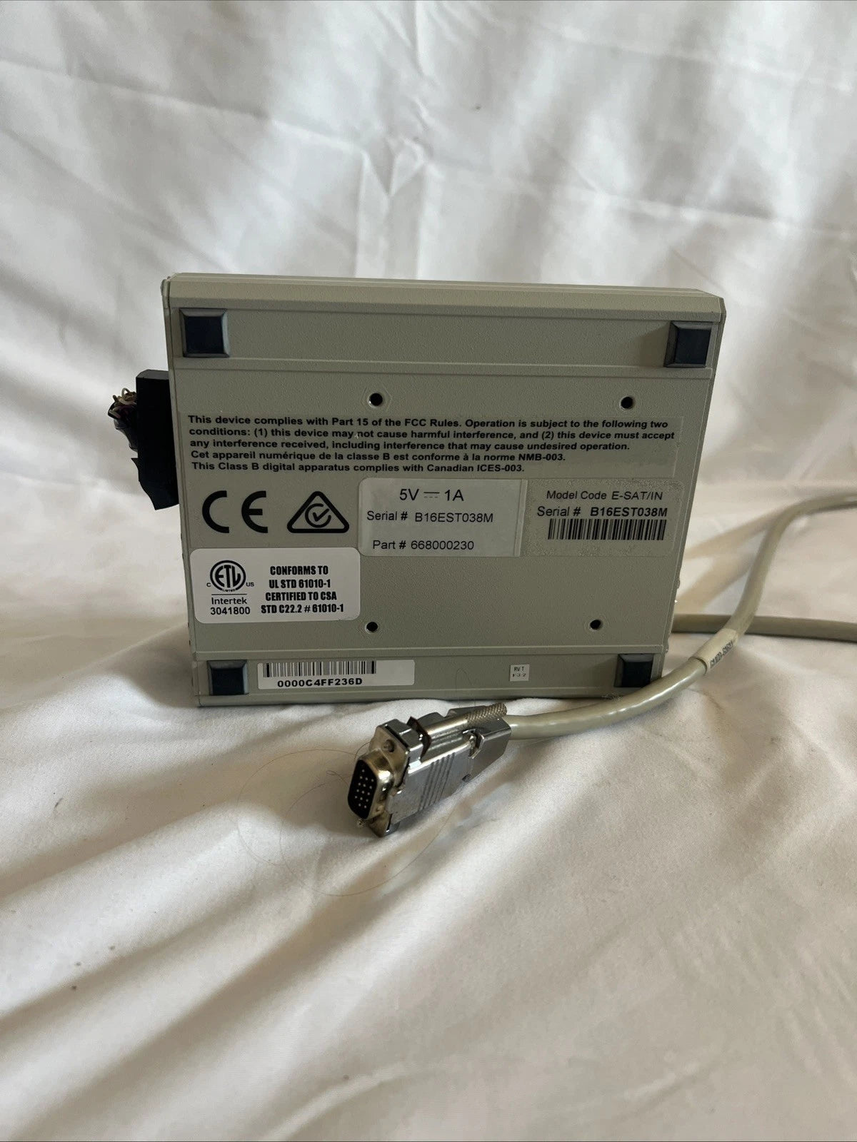 Waters eSAT/In Analog to Digital Interface Box with cables