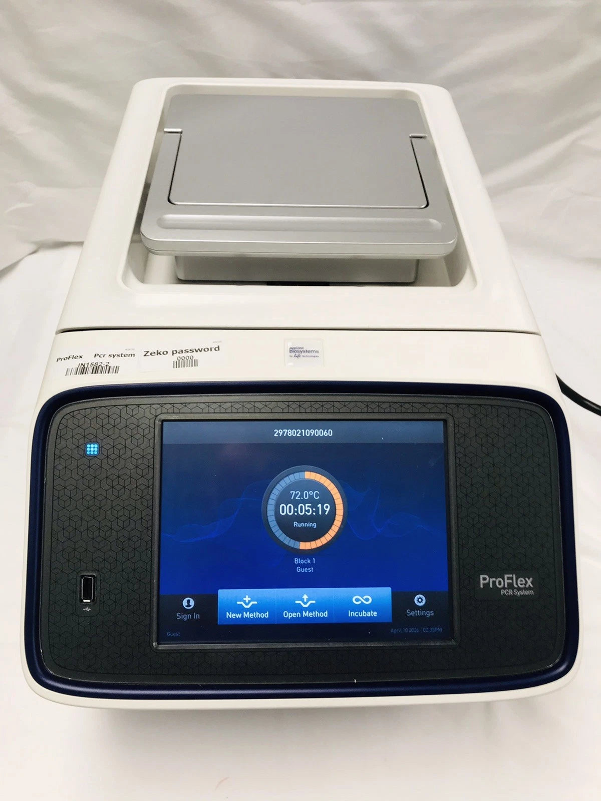 ABI Applied Biosystems Pro Flex PCR Thermocycler Base 96 Well Block
