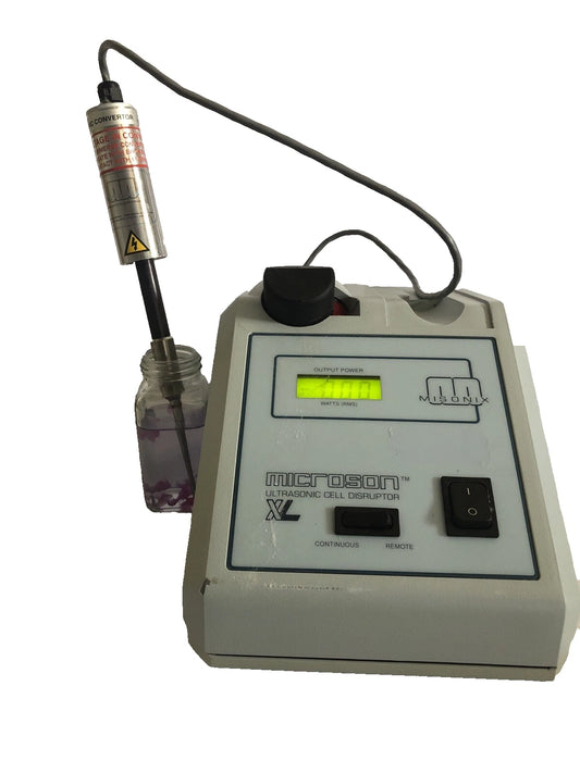 Misonix Microson XL 2000 Ultrasonic Cell Disruptor with probe