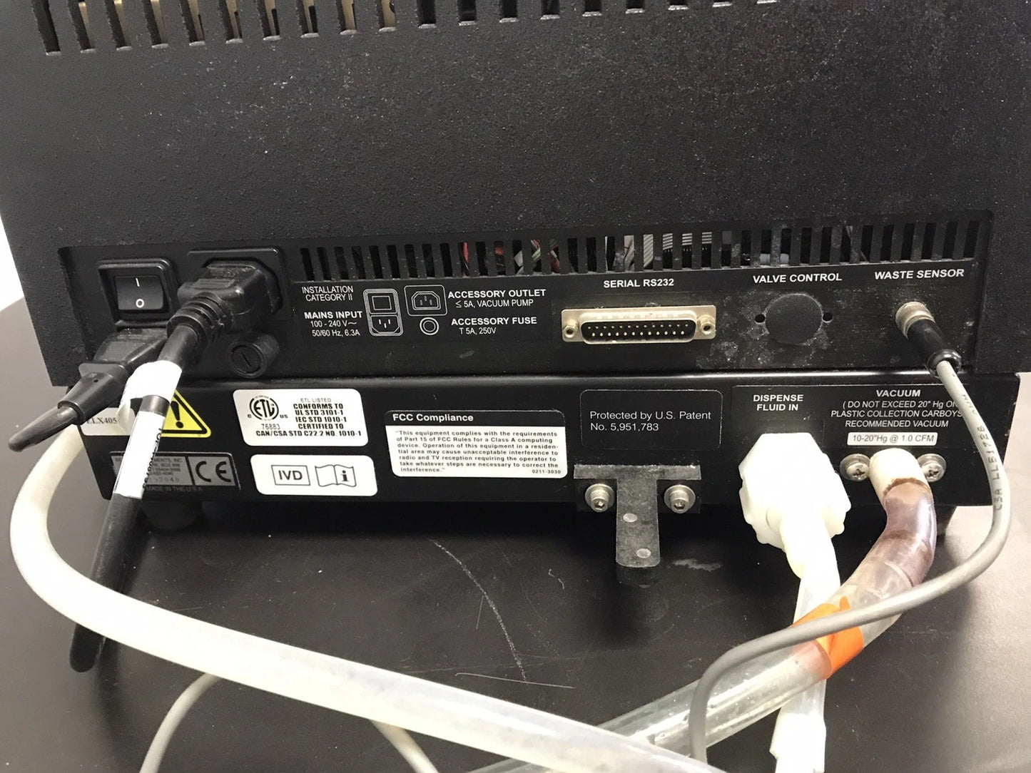 Bio-Tek Deep Well Plate Washer Part Number ELx405 Select ELX405U Tested Working