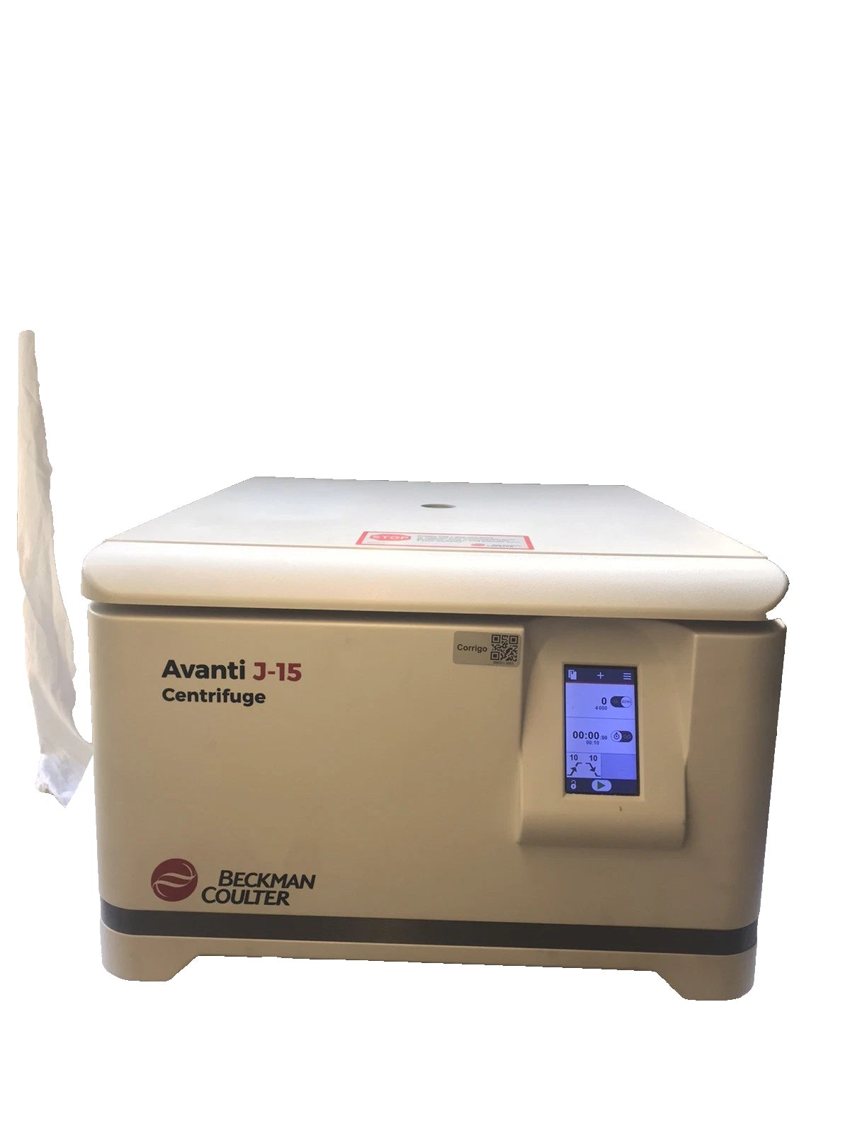 Beckman Coulter Avanti J-15 Centrifuge – JS-4.750 Swinging Bucket Rotor Tested