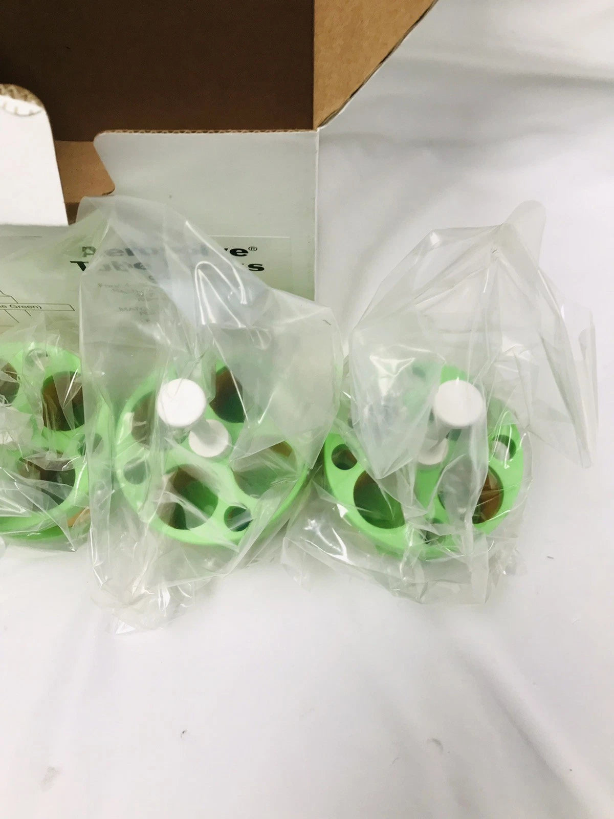 New Sealed Set of 4 Beckman Coulter Aerosolve Tube Racks 358992