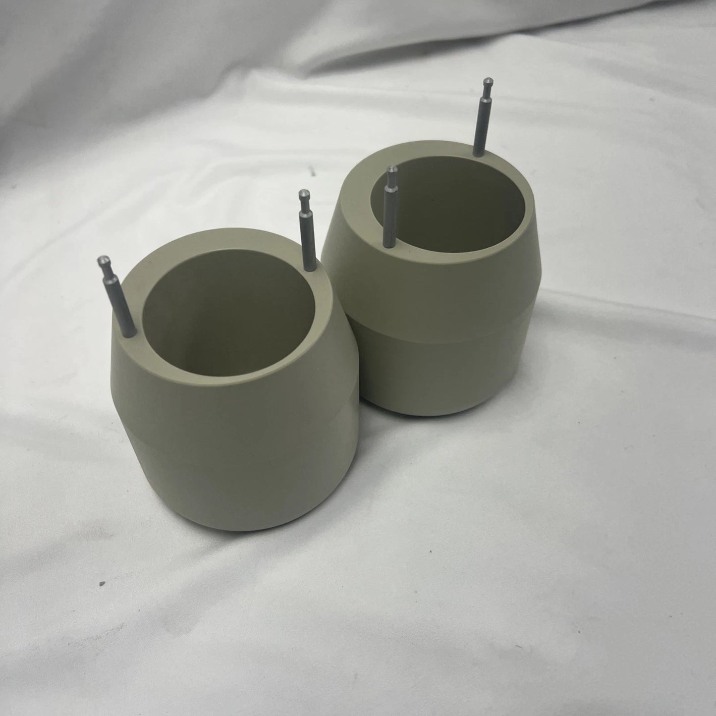 x2 Thermo Scientific 75003792 250mL Conical Bottle for TX-750 Bucket Adapters