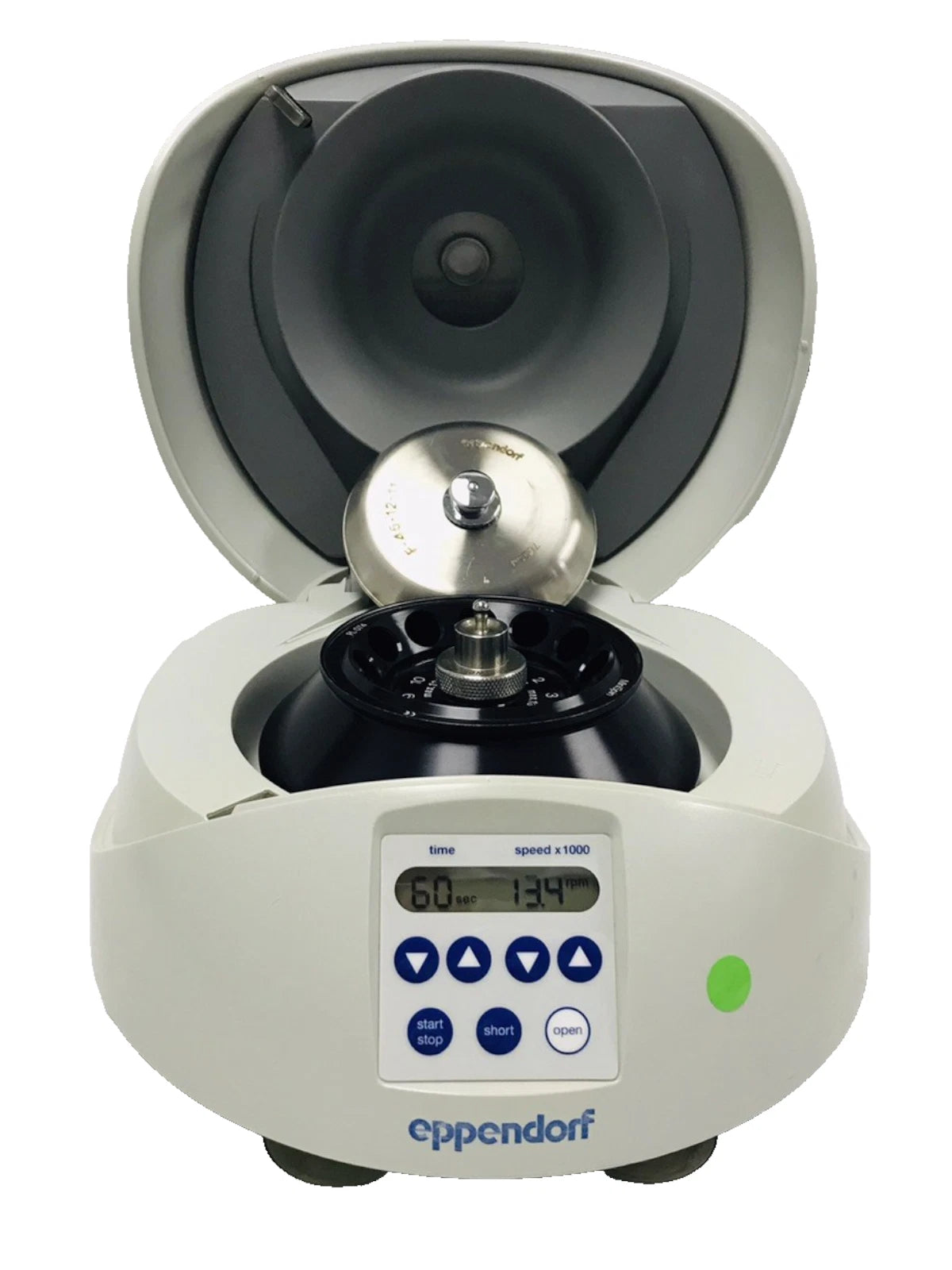 Eppendorf Minispin 5452 Centrifuge F-45-12-11 Rotor Tested Working Video