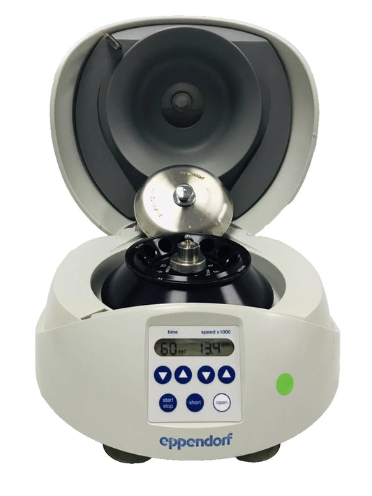 Eppendorf Minispin 5452 Centrifuge F-45-12-11 Rotor Tested Working Video