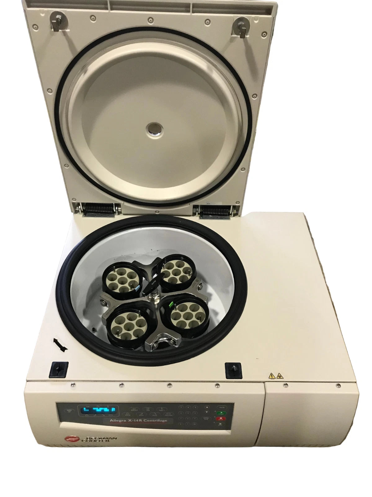 Beckman Coulter Allegra X-14R Refrigerated Centrifuge SX4750 Rotor Buckets Plate Carriers