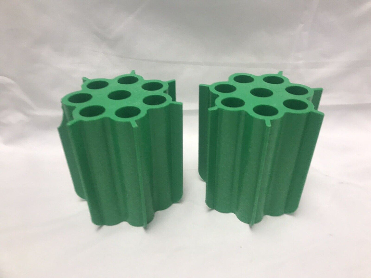 Lot of 2 Slightly Damaged Sorvall 00447 Adapter 15mL 17x120mm Conical 8-place