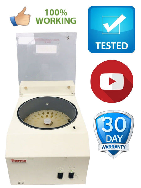 Thermo Savant SpeedVac SC110-120 Drying Vacuum Concentrator RH40-12 Rotor