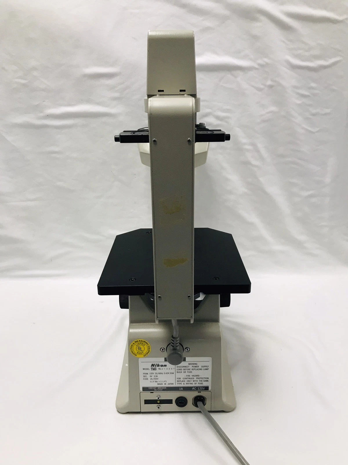 Nikon TMS Phase Contrast Inverted Microscope 2 Objectives 10x 20x Binocular