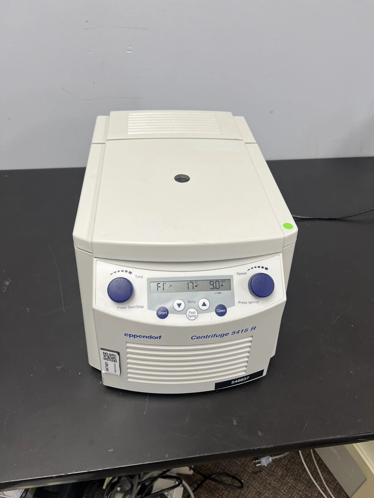 Eppendorf 5415R Refrigerated Centrifuge w/ F45-24-11 Rotor 5415 R Tested Working