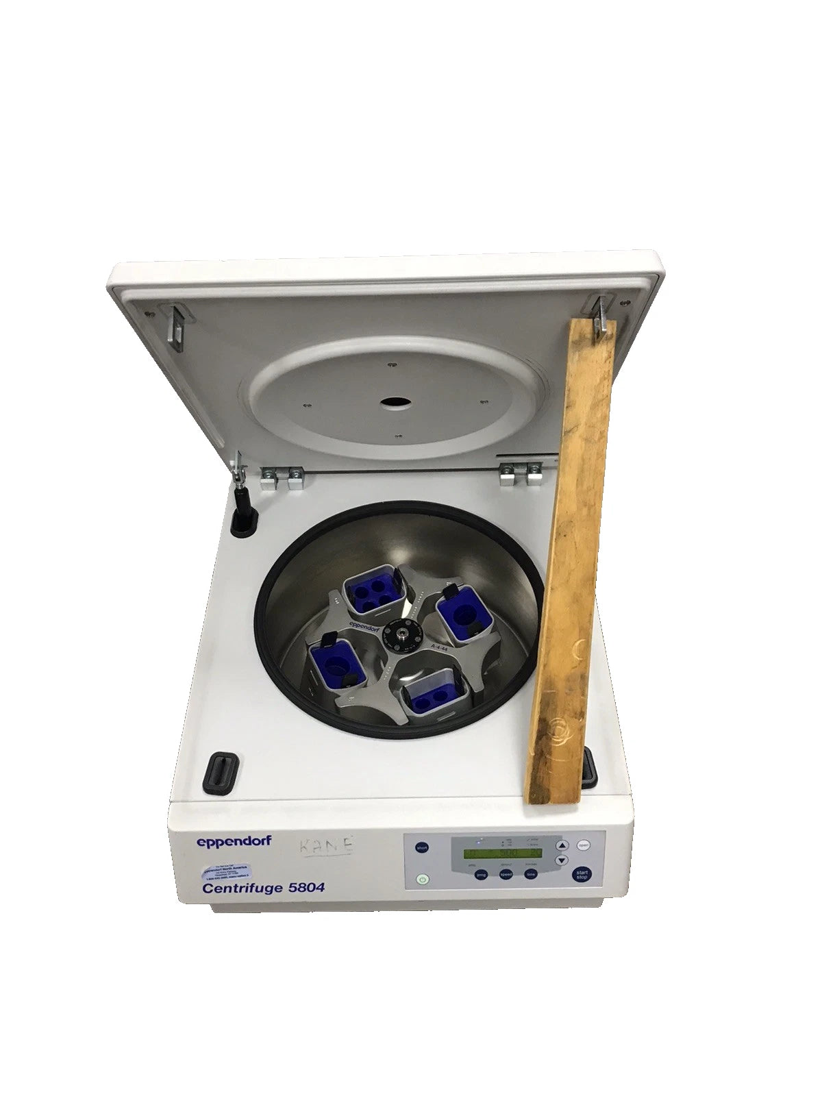 Eppendorf 5804 Centrifuge Lab Equipment A-4-44 Rotor Buckets Tested Working