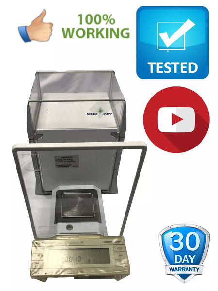 Mettler Toledo AT261 DeltaRange Analytical Balance d= 0.1 mg Tested Scale only video