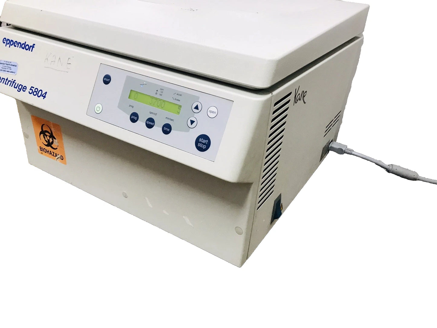 Eppendorf 5804 Centrifuge Lab Equipment A-4-44 Rotor Buckets Tested Working