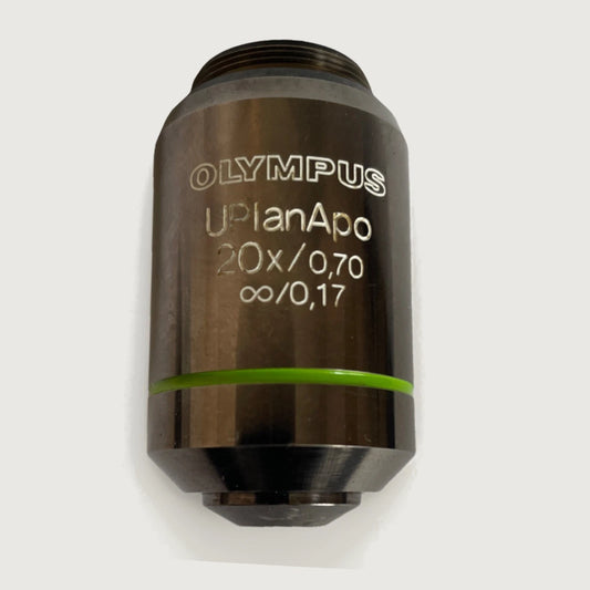 Olympus UPlanApo 20x/0.70 ∞/0.17 Microscope Objective For Bx Series