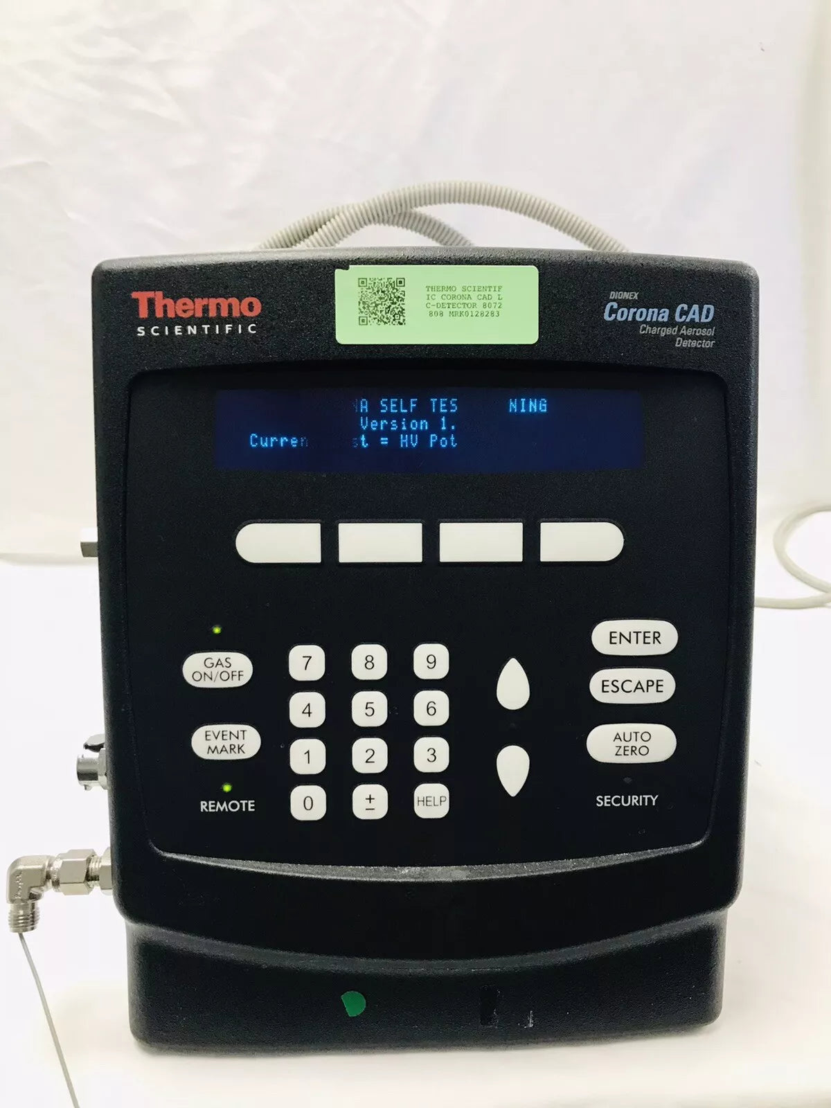 2013 Dionex Thermo Scientific Corona CAD Charged Aerosol Detector 70-9116