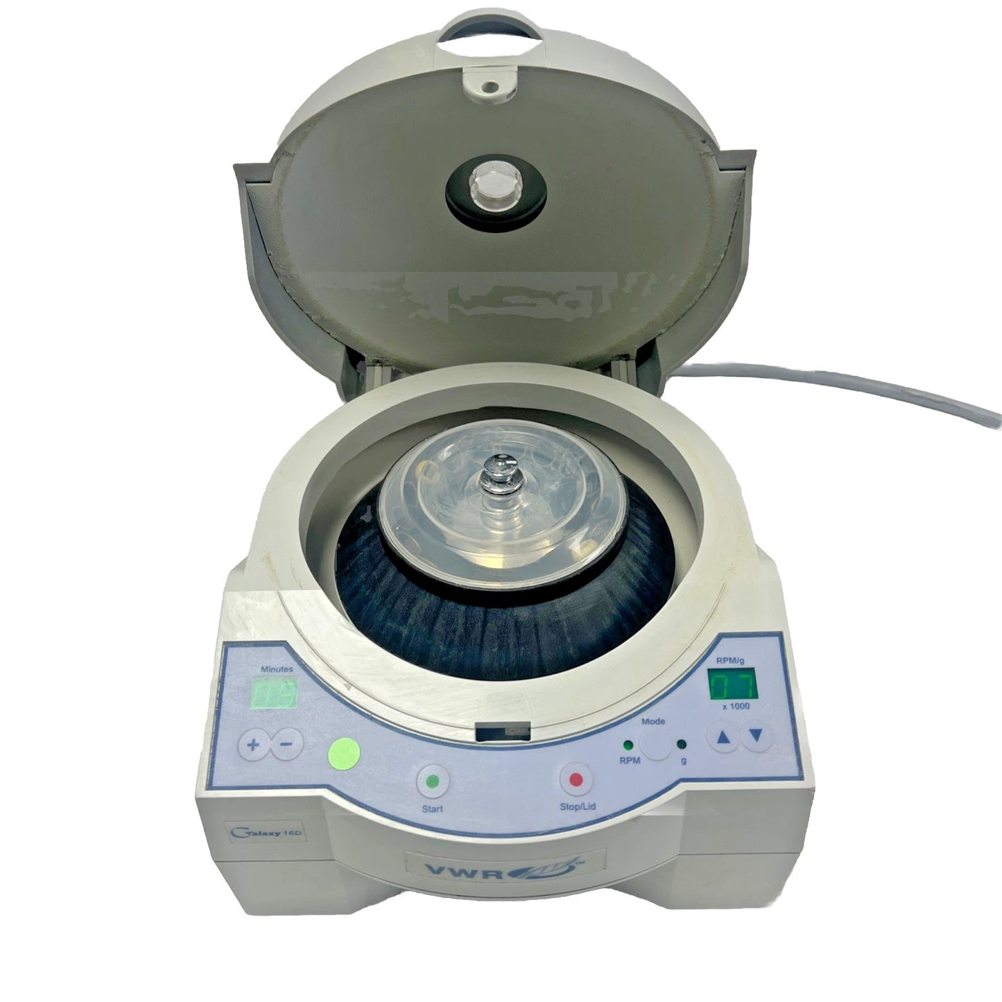 VWR Galaxy 16D Centrifuge With 18 Place Fixed Angle Rotor Cat# 37001-298 TESTED