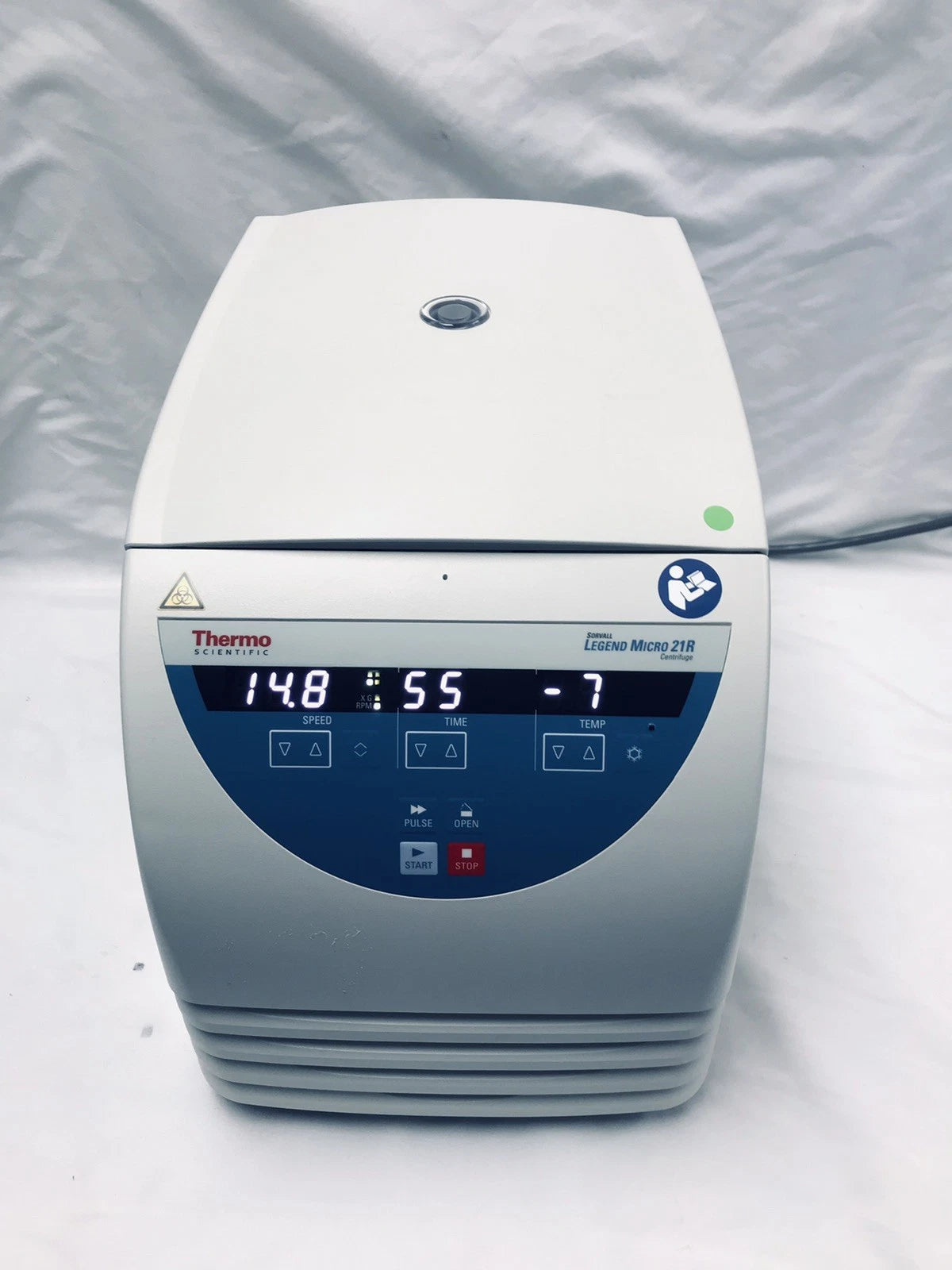 Thermo Sorvall Legend Micro 21R Refrigerated Centrifuge with 75003424 Rotor