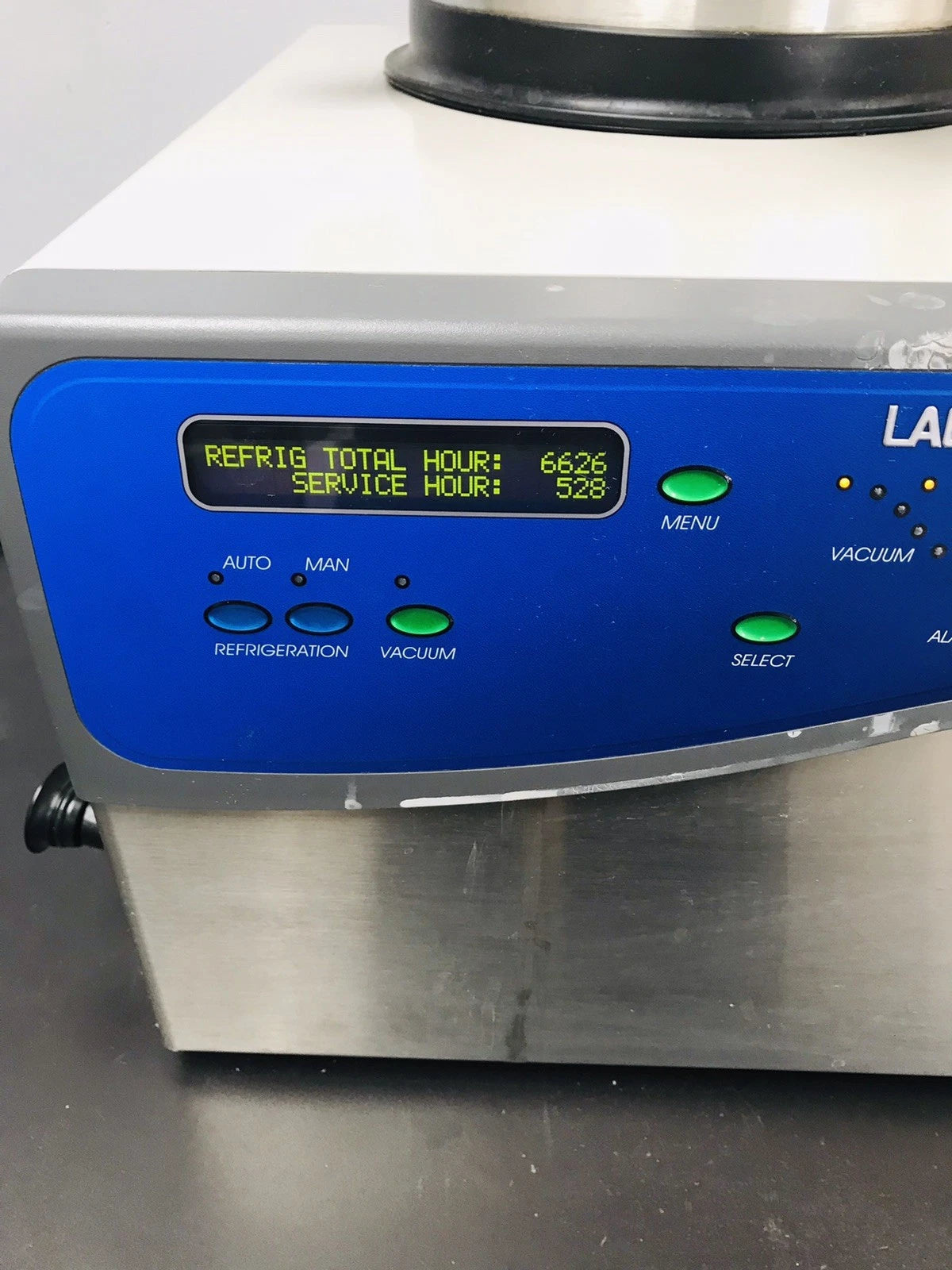 Labconco FreeZone 4.5 Liter Benchtop Freeze Dry System 7750020 10 Port Manifold